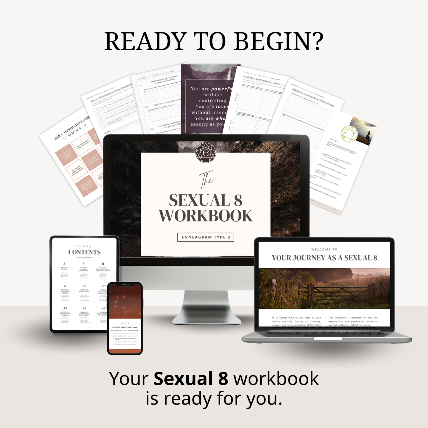 Enneagram Sexual 8 Workbook (SX8)
