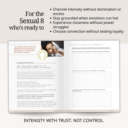 Enneagram Sexual 8 Workbook (SX8)