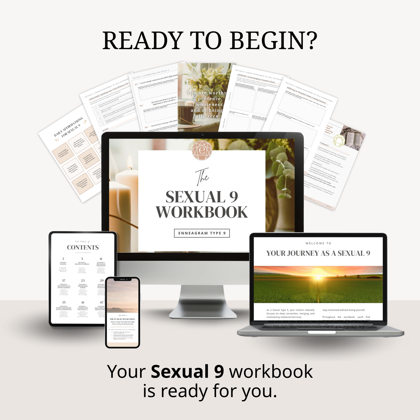 Enneagram Sexual 9 Workbook (SX9)