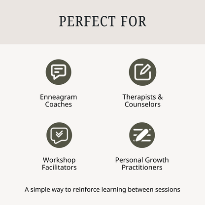 Enneagram Type Info Sheets (All 9 Types)